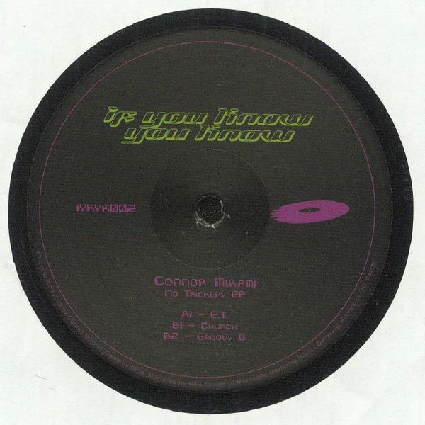 Connor Mikami - No Trickery EP (Vinyl)